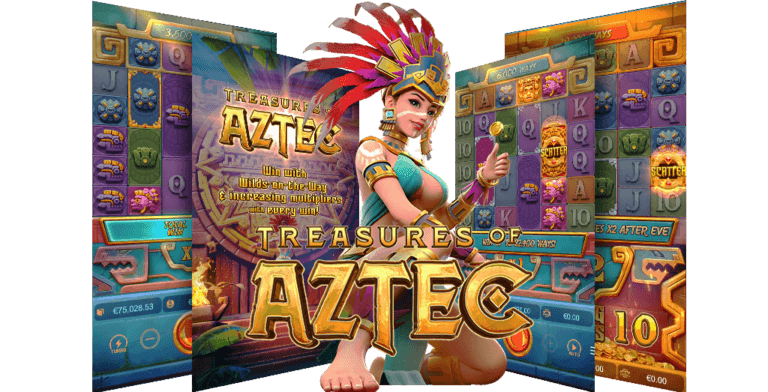 ทำความรู้จักกับ TREASURE OF AZTEC สล็อต PG สาวถ้ำ 